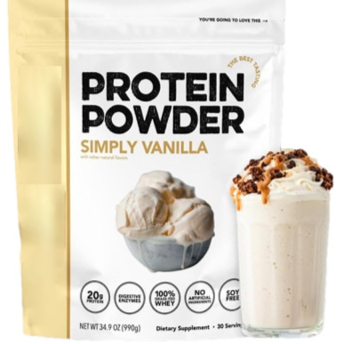 Whey Protein Powder with Minerals and Vitamins