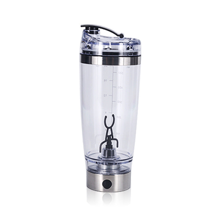Electric Protein Shaker Cup USB Rechargeable Mixing Bottle